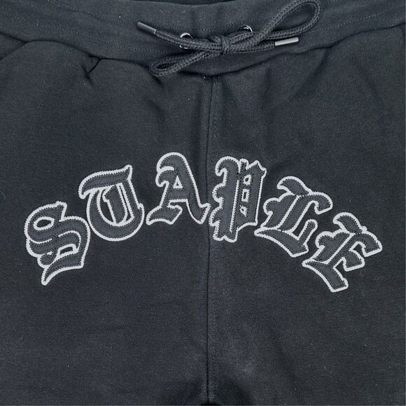 Staple Rockaway Arch Sweatpants - Black - Size Small - Picture 2 of 8